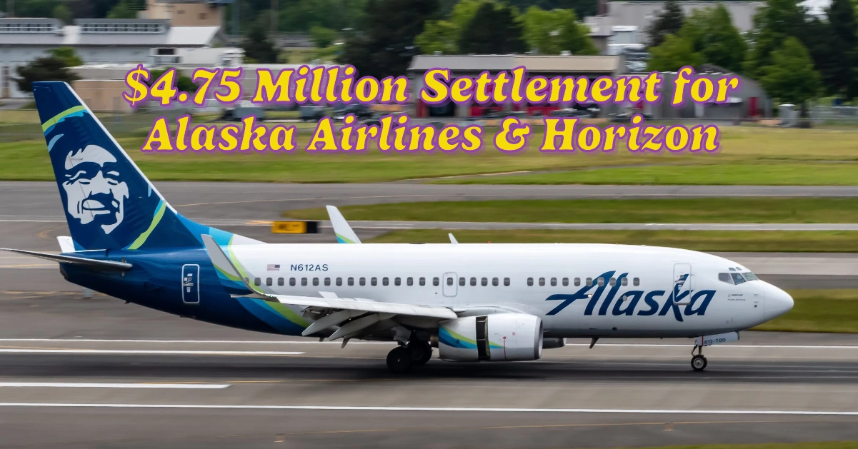 $4.75 Million Settlement for Alaska Airlines & Horizon Air Pilots Over Military Leave Pay
