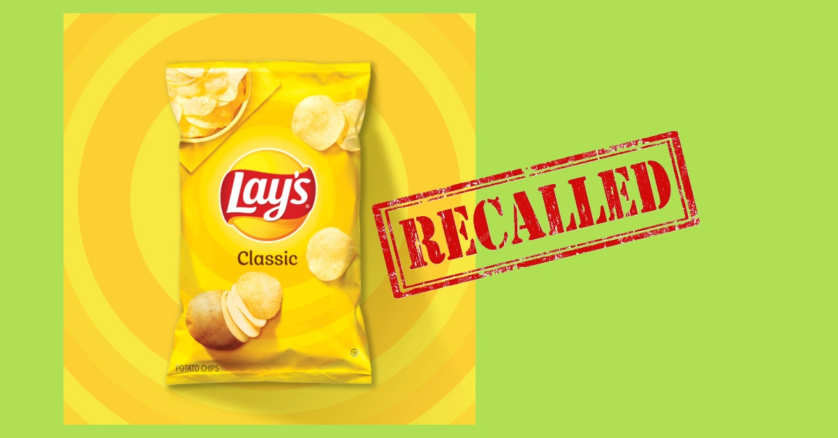 Lay’s Recall Alert: Undeclared Milk in Classic Potato Chips Could Pose Allergy Risk