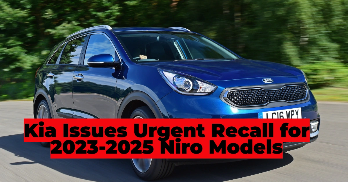 Kia Recalls 80,000 Niro Models Over Airbag & Wiring Defect
