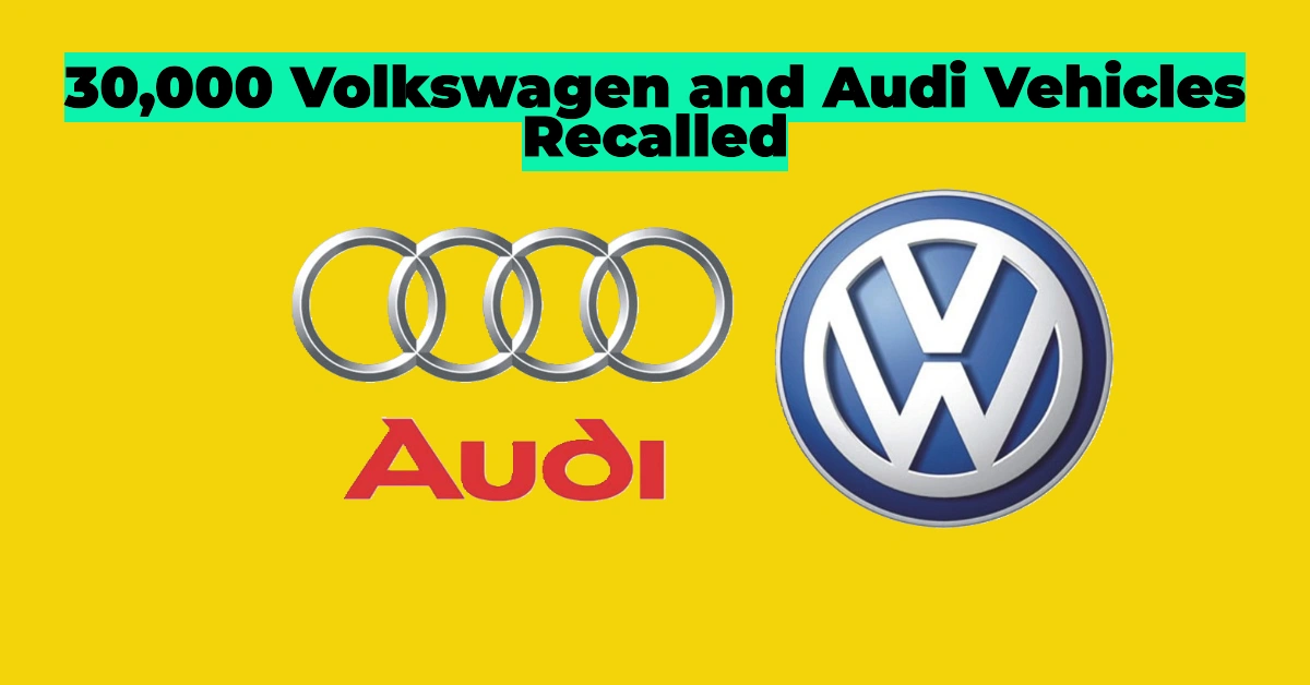 Nearly 30,000 Volkswagen and Audi Vehicles Recalled Due to Rearview Camera Software Glitch