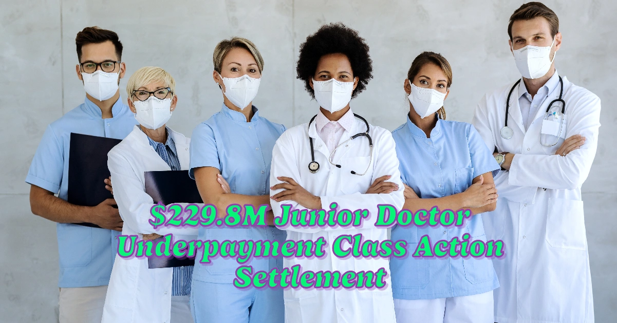 $229.8M Junior Doctor Underpayment Class Action Settlement Approved: Eligibility & Compensation