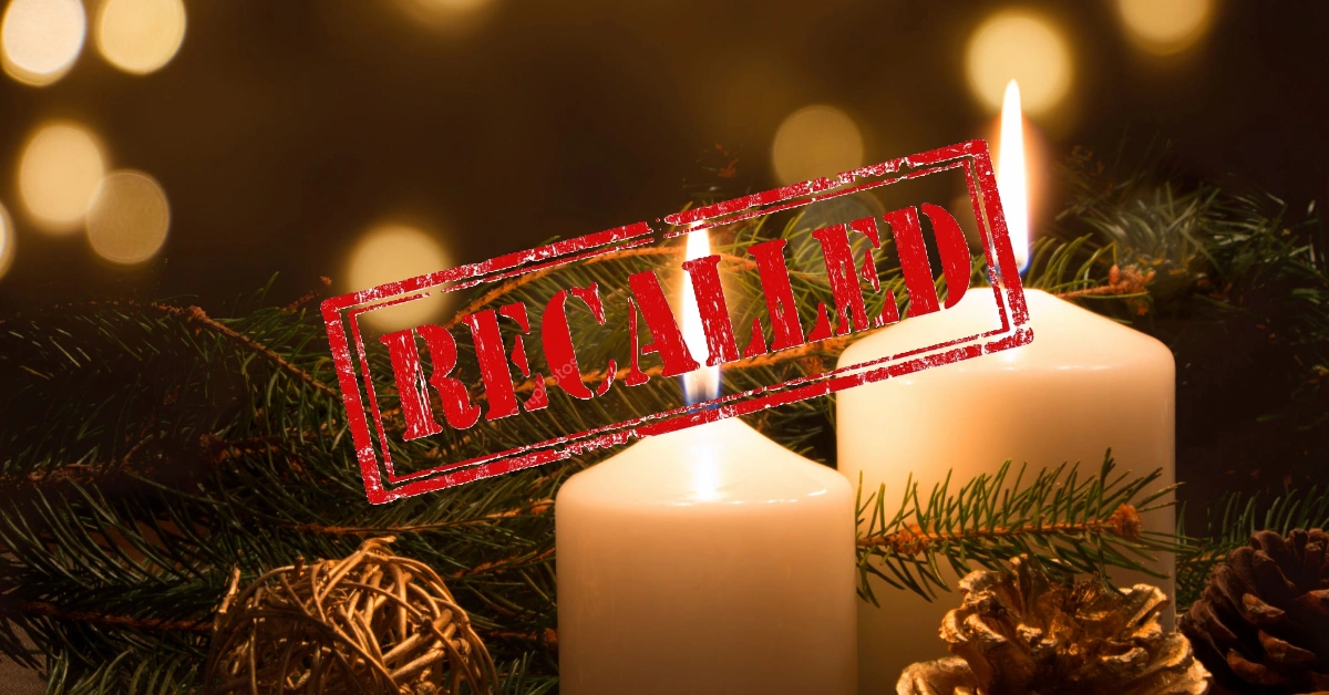 Popular Christmas Candles Recalled Over Battery Safety Fears