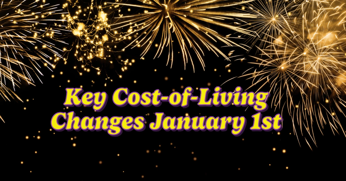 Budget 2025: Key Cost-of-Living Changes Taking Effect January 1st
