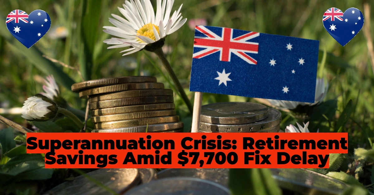 Superannuation Crisis: Millions of Aussies Losing Out on Retirement Savings Amid $7,700 Fix Delay