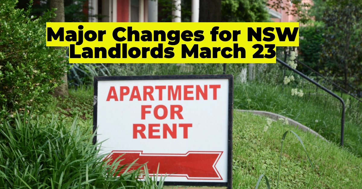 Major Changes for NSW Landlords: New Water Efficiency Rules Could Save Renters Money