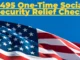 One-Time Social Security Payment 2025: Who Qualifies for the Proposed $495 Relief Check?