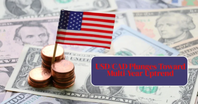 USD/CAD Plunges Toward Multi-Year Uptrend: Is the Canadian Dollar Set for a Rebound?